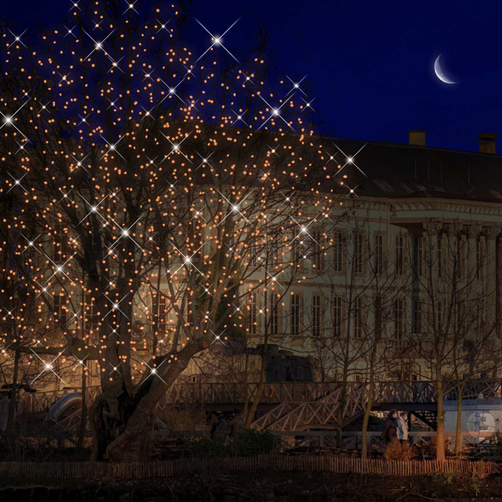 Guirlande scintillante reconditionnée L20m - 230V